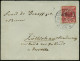 BERLIN,W/ *66b 1898 (22.4.) 1K-Gitter Auf Miniatur- Z I E R - Bf. Mit Rs. Präge-Color-Druck:  D A C K E L (10,2 X 7,8 Cm - Dogs