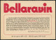 BIELEFELD 2/ Y/ Deutsche Post 1952 (10.3.) PFS "Posthorn" 4 Pf. Auf (halber) Zweifarbiger Reklame-Kt.: BELLARAVIN.. Rave - Pharmacy