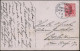 DEUTSCHES REICH 1911 (7.8.) 1K-BPA: DEUTSCH-AMERIK. SEEPOST/HAMBURG-/NEW - YORK/d Glasklar Auf 10 Pf. Germania, S/w.-Sch - Maritime