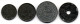 BELGIUM - GERMAN OCCUPATION WWI - Set Of Four Coins 5, 10, 25, 50 Centimes, Zinc, Year 1915-18, KM # 80, 81, 82, 83 - Non Classés
