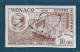 Monaco Poste Aérienne N°80** Non Dentelé, Essai De Couleur. Agence Internationale De L'énergie Atomique. .RARE. - Abarten