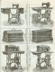 Usines Gritzner.Durlach.Bade Allemagne.Tarif 1901.Machines à Coudre à Coffret Rond,carré,à Bras Bas à Main Sur Socle. - Other & Unclassified