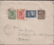 1939. RODI. Very Unusual Cover To Frankenberg, Sa, Germany With 30 + 20 + 25 + 50 Cent Cance... (Michel 110+) - JF443681 - Egeo (Rodi)