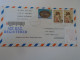 D198146 JAPAN -Registered  Airmail Cover 1992 Yokohamaport Uprated With EMA Red Meter Label - Sent To Hungary - Covers & Documents