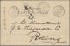 Korea: 1902, Stampless Official Mails Ppc"The Director General And The Staff Of - Korea (...-1945)