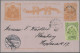 Haiti: 1903, Three Double Cards Used From "PORT-AU-PRINCE 10 MARS 03" To Hamburg - Haiti