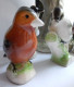 Figurines Oiseaux En Faience Clooection Thé Tenderflake - Figuren