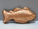 -SUPERBE ANCIEN GRAND MOULE POISSON CUIVRE Intérieur étamé Gâteau Déco Cuisine  E - Cuivres