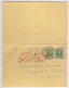 Entier Postal Type Houyoux N° 77 I - FN - 20 Et 10/5 + 20 Et 10/c Vert  - Avec Réponse Payée - B003 2x5c  (RARE)  - 1931 - Antwoord-betaald Briefkaarten