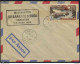 EAU - BARRAGE / 1954 CAMEROUN ENVELOPPE DU JOUR DE L INAUGURATION (ref 9115) - Wasser