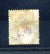 1855-60 INDIA N.6 8p. Violet Yv. Type (C) USATO, Piegato/Bent - 1858-79 Compagnie Des Indes & Gouvernement De La Reine