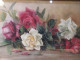 Delcampe - OLGA DE TESSELSKY Tableau Pastel Fleurs Roses Nature Morte Peintre Russe - Watercolours