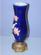 - ANCIEN VASE BARBOTINE PIED REGULE Redoré COLLECTION DECO VITRINE    E - Vases