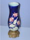 Delcampe - - ANCIEN VASE BARBOTINE PIED REGULE Redoré COLLECTION DECO VITRINE    E - Vases