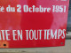 Delcampe - Ancienne Plaque Émaillée Réserve De Chasse Années 50 - Indicazioni