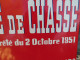 Delcampe - Ancienne Plaque Émaillée Réserve De Chasse Années 50 - Indicazioni