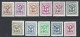 (BL69)   PRE 747/57 , 11 Valeurs  ** - Typo Precancels 1951-80 (Figure On Lion)