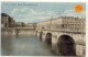 TORINO -PONTE E PIAZZA VITTORIO EMANUELE II -VIAGG.1914 F.P. - Ponts