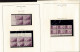 Delcampe - Lot # 087 1922's To 1940's Vast Assortment Of Mostly Blocks And Plate Blocks - Colecciones (sin álbumes)