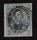 Lot # 438 1851, Prince Albert, 6d Slate Violet, Laid Paper - Oblitérés