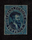 Lot # 462 1855, Jacques Cartier, 10d Blue "on Thin Crisp Transparent Paper" - Oblitérés