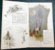 1896 Calendrier Victor Huge Belle Lithographie état Neuf - Groot Formaat: ...-1900