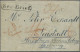 Bremen - Stempel: SEE-BRIEF 1844,"See-Brief" Transit-R1 Vorderseitig Klar Auf Tr - Bremen