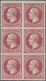 Hannover - Marken Und Briefe: 1864, 1 Gr. Rotkarmin, Rosa Gummierung, Senkrechte - Hanover