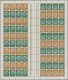 Delcampe - Deutsches Reich - Markenheftchenbogen: 1937/1939, Hindenburg, Vier Markenheftche - Carnets