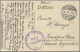 Militärmission: 1917 (29.3.), MIL.MISS.GLEISSPITZE BAGDABAHN Auf FP-AK Mit Brief - Turquia (oficinas)