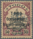 Deutsche Kolonien - Togo - Französische Besetzung: 1915: 50 Pf. Dunkelbräunlichl - Togo