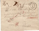 POLAND / GERMAN ANNEXATION 1842 LETTER  SENT FROM GŁOGÓW /GLOGAU/ TO BERLIN - ...-1860 Prefilatelia