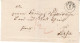 POLAND / GERMAN ANNEXATION / 1840 Ca / LETTER  SENT FROM ŚREM /SCHRIMM/ TO LESZNO /LISSA/ - ...-1860 Prefilatelia