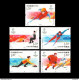 China 2020-25 Beijing 2022 Winter Olympic Game Ice-sports 5v FDC+ Stamps - Winter 2022: Peking