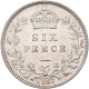 Großbritannien: Victoria 1837-1901: Kleines Lot Mit 6 Pence 1887 (KM# 757, Vz); - Other & Unclassified