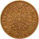 Sachsen - Anlagegold: Albert 1873-1902: 20 Mark 1876 E, Jaeger 262. 7,92 G, 900/ - 5, 10 & 20 Mark Gold