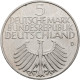 Bundesrepublik Deutschland 1948-2001: 5 DM 1952 D, Germanisches Museum, Jaeger 3 - Other & Unclassified