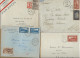 MAROC - 12 LETTRES AFFRANCHISSEMENT DIVERS - ANNEES 1932-1970  TB - Autres & Non Classés