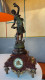 Delcampe - Figural Clock Gullemin D Automne H-72cm Working - Metaal