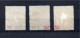 Austria 1918 Old Set Overprinted Airmail Stamps (Michel 225/27) Nice Used - Gebraucht