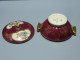 Delcampe - -POT COUVERT MINI SOUPIERE BONBONNIERE PORCELAINE De LIMOGES Dorure Fleurs    E - Limoges (FRA)