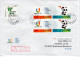 CHINA 2023: UNIVERSITY GAMES 2021 On Circulated Cover - Registered Shipping! - Usati