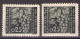 ISTRIA E LITORALE SLOVENO 1945. Tiratura Di Lubiana, Dent. 10 1/2-11 1/2, Sass. 41,TIPO I,II MH* - Occ. Yougoslave: Littoral Slovène