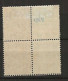 1924 MH Great Britain SG 420d Part Booklet Pane With Adverticement Labels - Unused Stamps