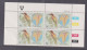 Venda 1983 Migratory Birds Plated Blocks 4 MNH - Venda