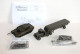 ROCO MINITANKS HO N°329 LEOPARD 2 CHAR COMBAT + Z-196 CAMION BARGE TRANSPORT + Z-197 - MODELE REDUIT MILITAIRE (1712.7) - Tanks