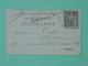 DB22 FRANCE   BELLE CARTE TELEGRAMME   1891 PARIS + AFFR. BLEU NTERESSANT++ - Pneumatische Post