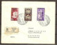 1949 Italia Italy Trieste A STORIA POSTALE Busta Viagg. Racc. In Tariffa L.55 TRIESTE - RAVENNA - Poststempel