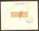 1949 Italia Italy Trieste A STORIA POSTALE Busta Viagg. Racc. In Tariffa L.55 TRIESTE - RAVENNA - Poststempel