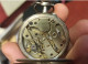 Delcampe - MONTRE A GOUSSET ART NOUVEAU Vers 1890 - 1900 Mécanique - Ressort Cassé à Remplacer - Watches: Bracket